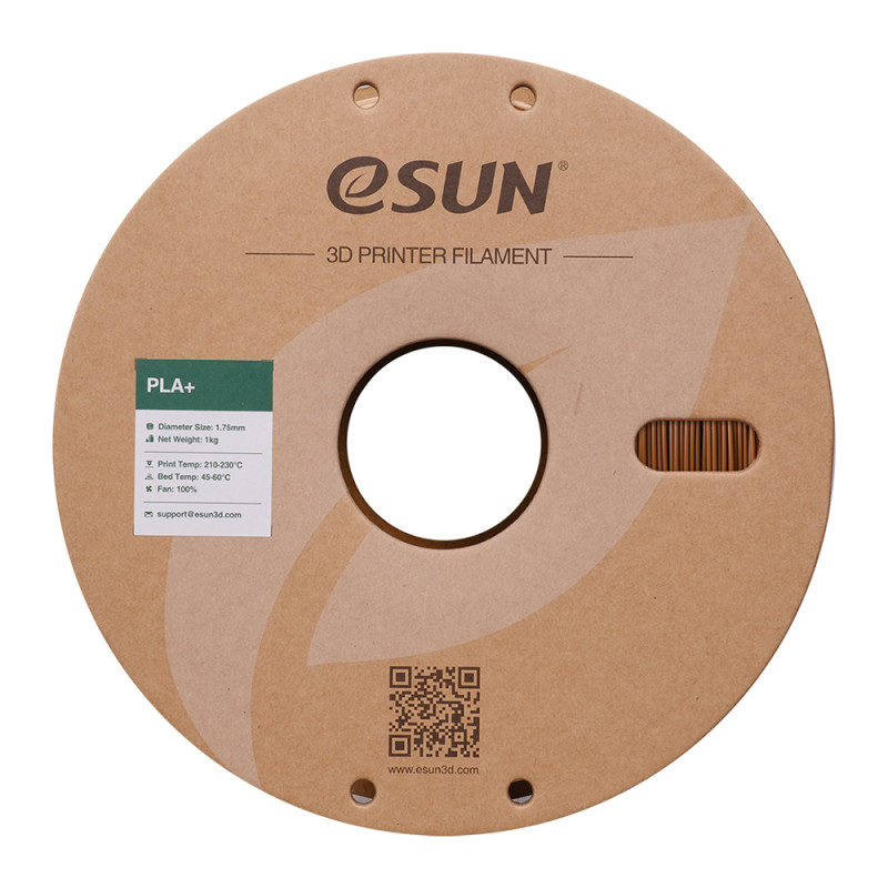 eSun PLA+ Brown / Bruin Filament