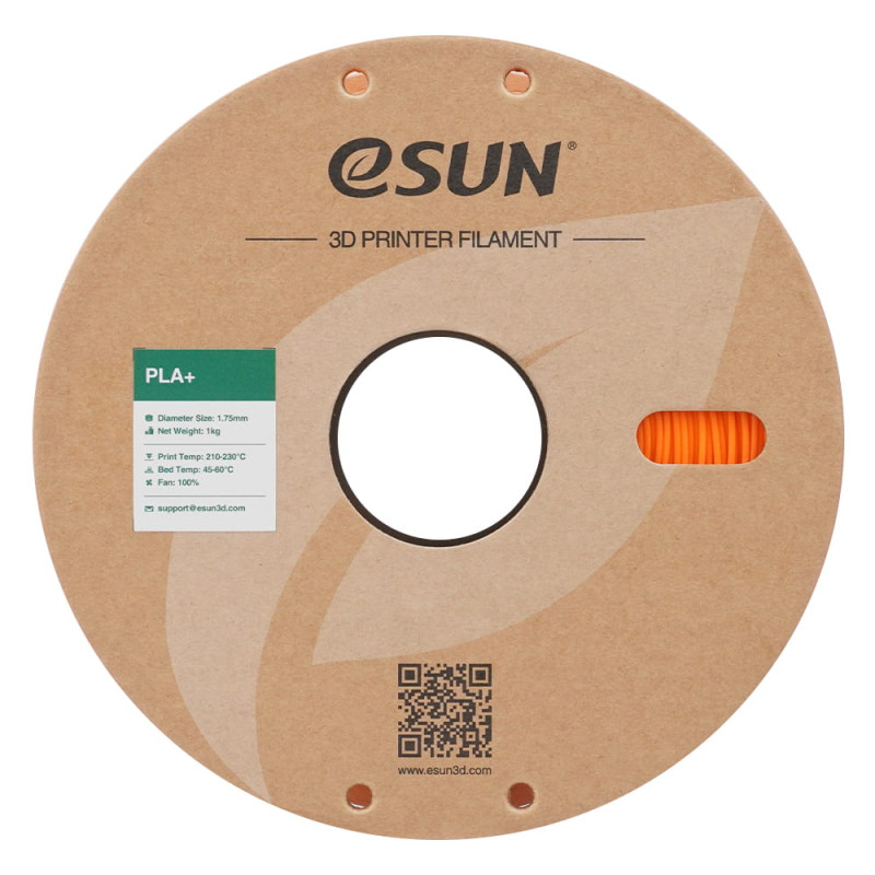 eSun PLA+ Coral Orange / Koraal Oranje Filament eSun PLA+ Coral Orange / Koraal Oranje Filament