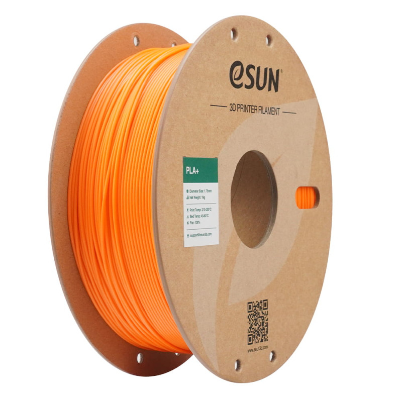 eSun PLA+ Coral Orange / Koraal Oranje Filament eSun PLA+ Coral Orange / Koraal Oranje Filament
