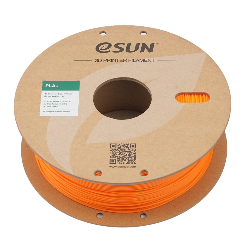 eSun PLA+ Coral Orange / Koraal Oranje Filament eSun PLA+ Coral Orange / Koraal Oranje Filament
