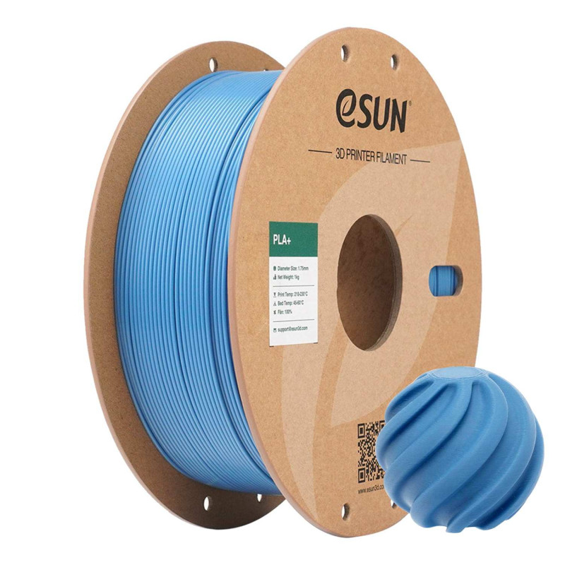 eSun PLA+ Haze Blue Filament eSun PLA+ Haze Blue Filament