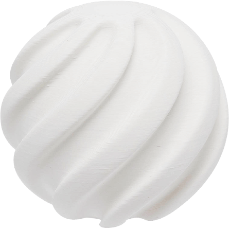 eSun PLA+ Milky White / Melk Wit Filament eSun PLA+ Milky White / Melk Wit Filament