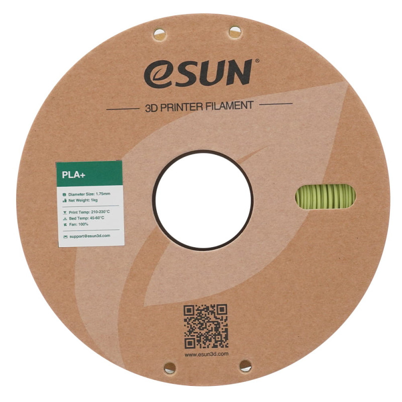 eSun PLA+ Matcha Green / Matcha Groen Filament eSun PLA+ Matcha Green / Matcha Groen Filament