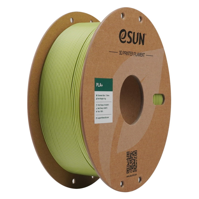 eSun PLA+ Matcha Green / Matcha Groen Filament eSun PLA+ Matcha Green / Matcha Groen Filament