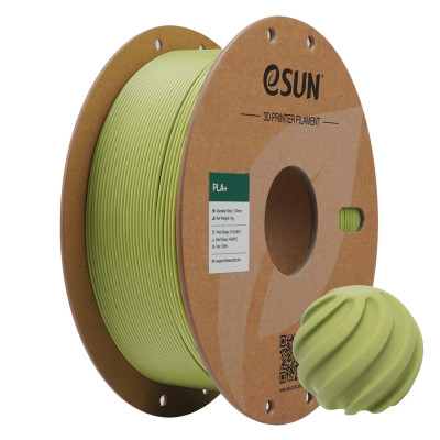 eSun PLA+ Matcha Green / Matcha Groen Filament eSun PLA+ Matcha Green / Matcha Groen Filament