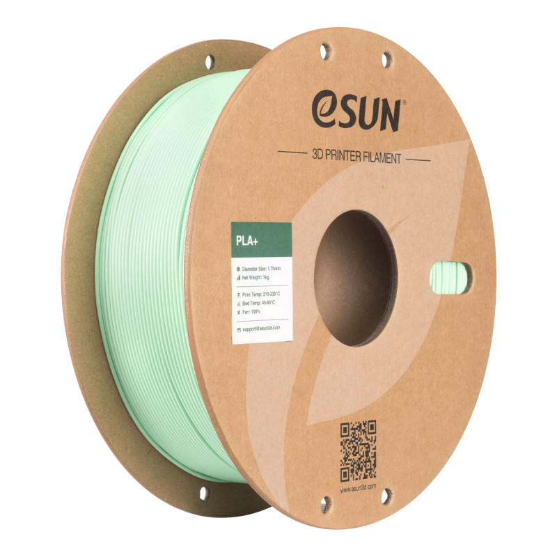 eSun PLA+ Mint Green Filament eSun PLA+ Mint Green Filament