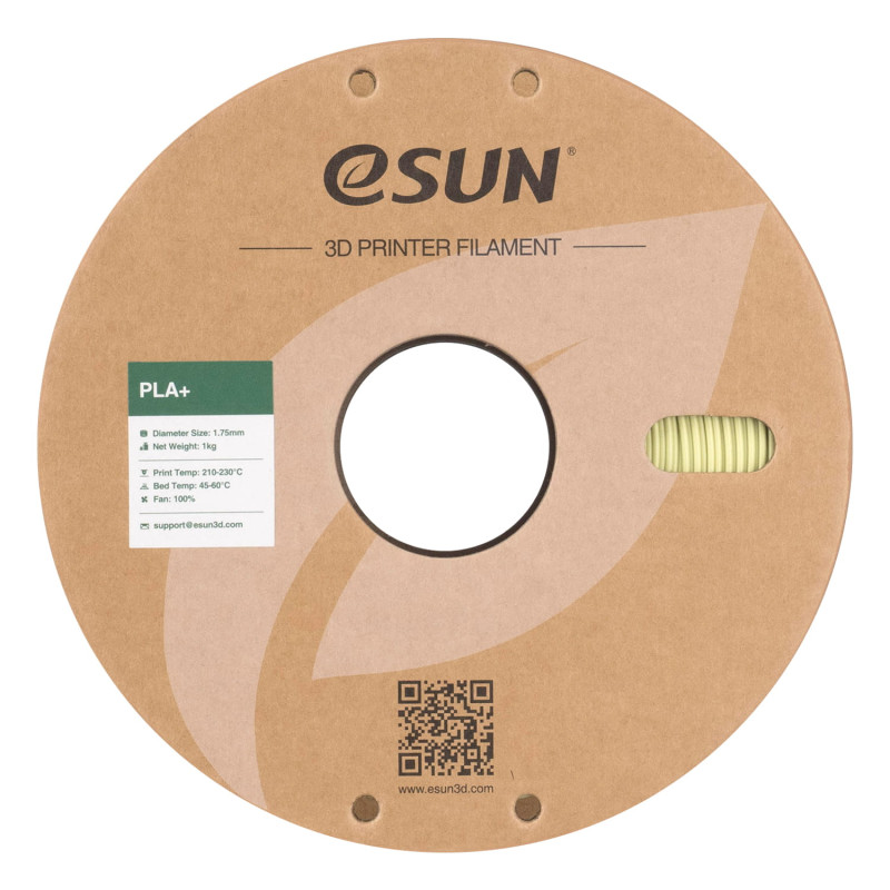eSun PLA+ Mustard Green / Mosterd Groen Filament eSun PLA+ Mustard Green / Mosterd Groen Filament