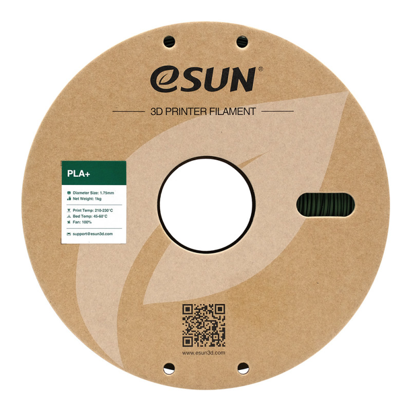 eSun PLA+ Olive Green / Olijf Groen Filament