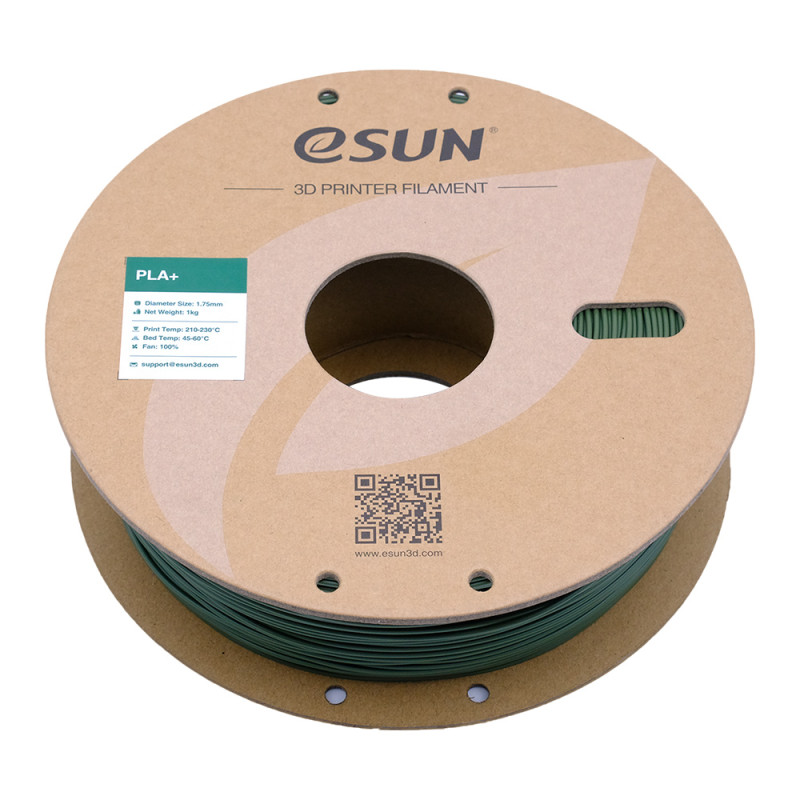 eSun PLA+ Olive Green / Olijf Groen Filament
