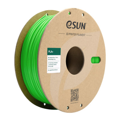 eSun PLA+ Peak Green / Licht Groen Filament eSun PLA+ Peak Green / Licht Groen Filament