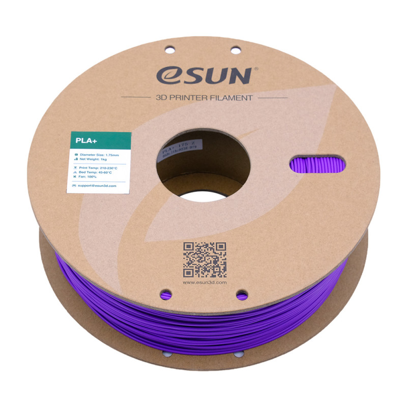 eSun PLA+ Purple / Paars Filament eSun PLA+ Purple / Paars Filament
