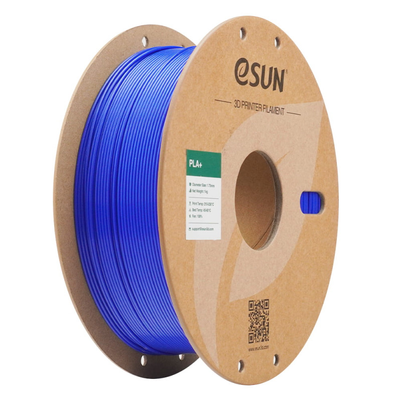 eSun PLA+ RGB Blue / RGB Blauw Filament eSun PLA+ RGB Blue / RGB Blauw Filament