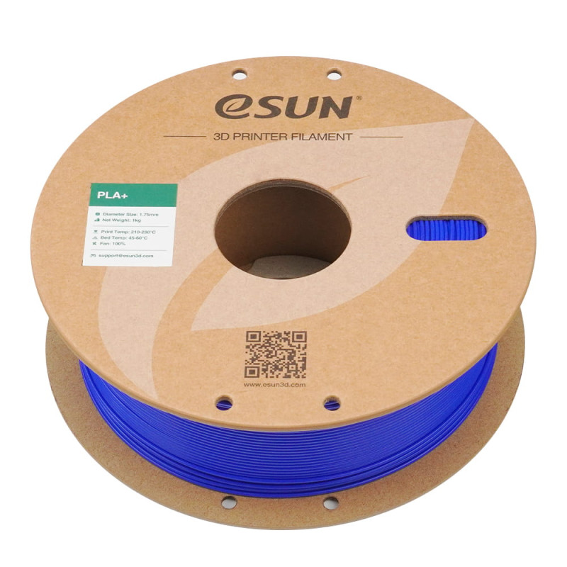 eSun PLA+ RGB Blue / RGB Blauw Filament eSun PLA+ RGB Blue / RGB Blauw Filament