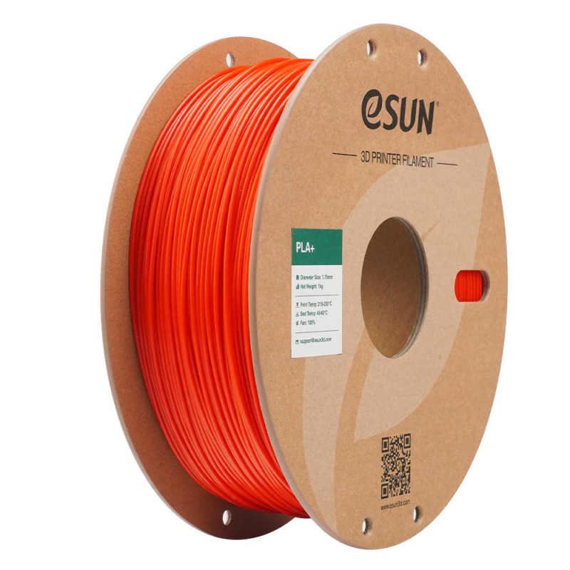 eSun PLA+ RGB Red / RGB Rood Filament eSun PLA+ RGB Red / RGB Rood Filament