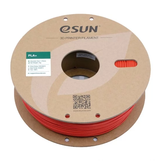 eSun PLA+ Red / Rood Filament eSun PLA+ Red / Rood Filament