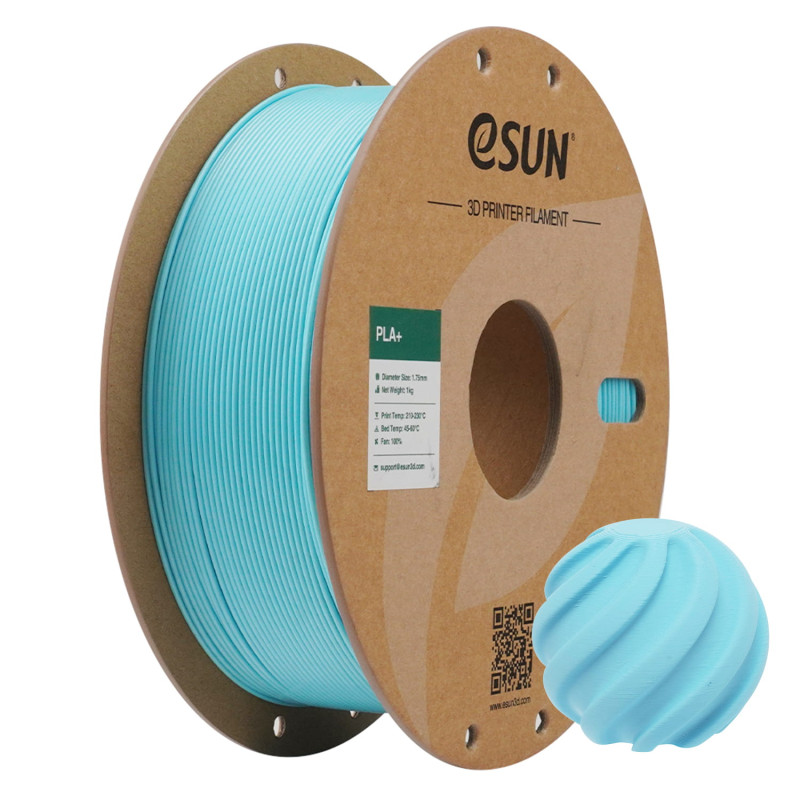 eSun PLA+ Soft Blue / Zacht Blauw Filament