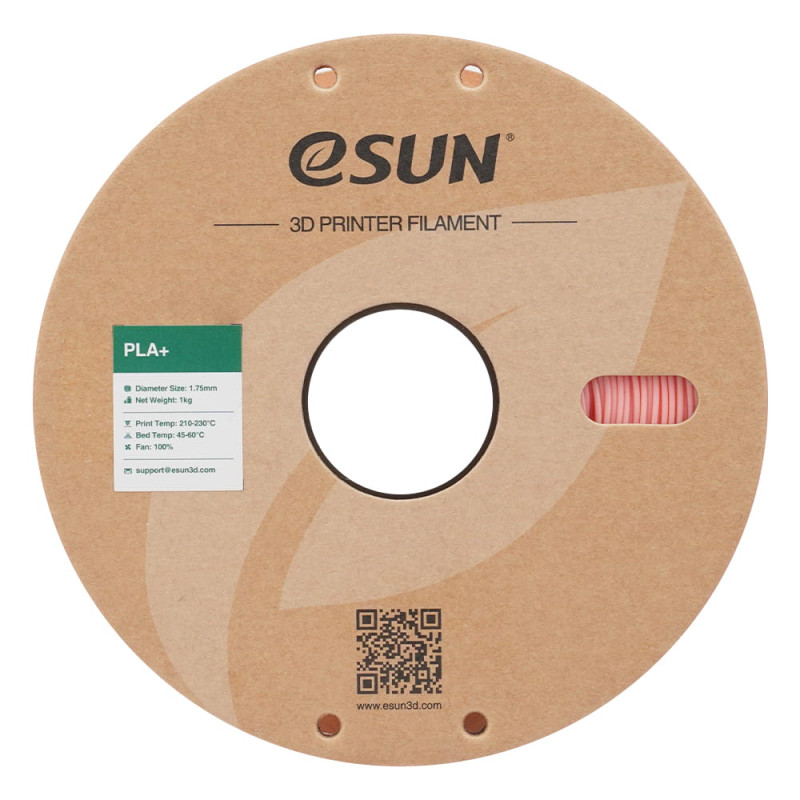 eSun PLA+ Soft Pink / Zacht Roze Filament eSun PLA+ Soft Pink / Zacht Roze Filament