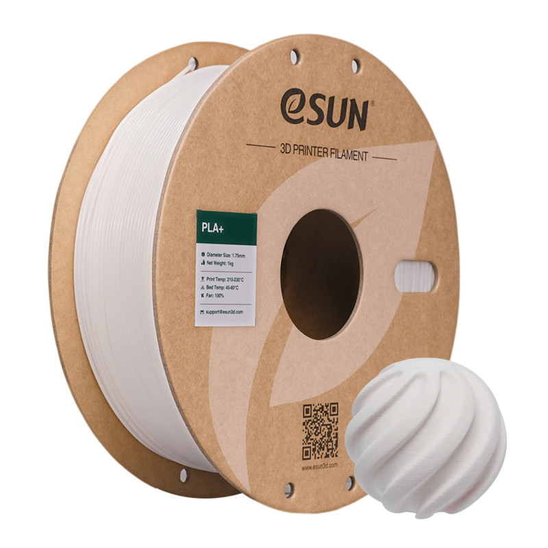 eSun PLA+ White / Wit Filament