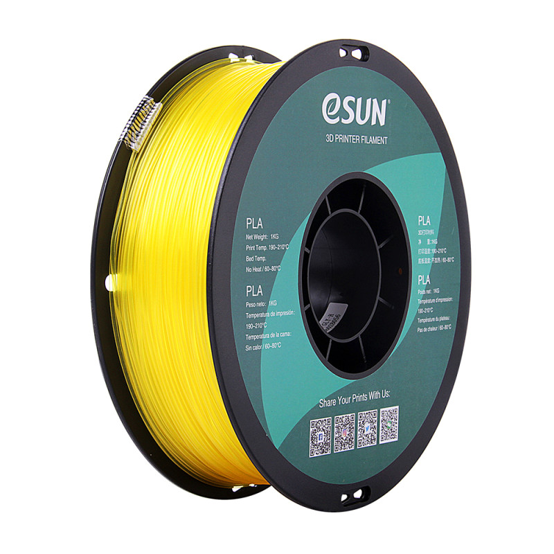 eSun Glass PLA Lemon Yellow / Citroen Geel Filament