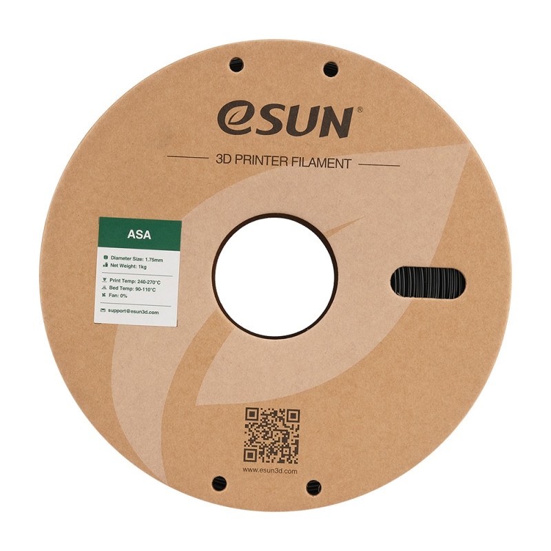 eSun eASA Black / Zwart Filament eSun eASA Black / Zwart Filament