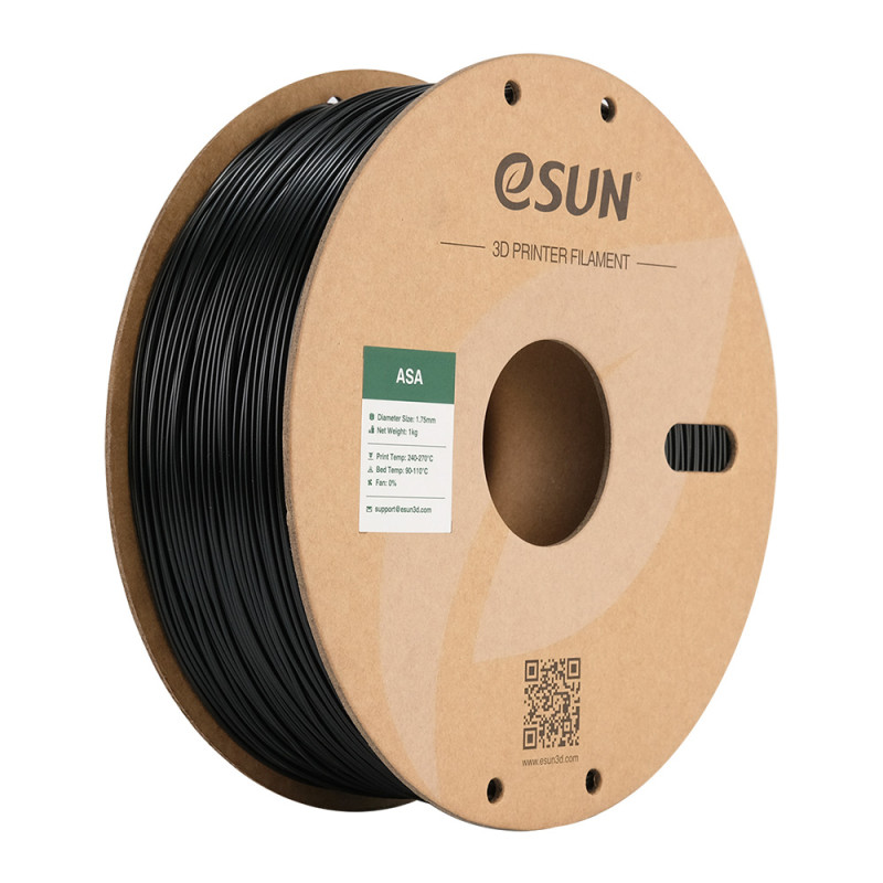 eSun eASA Black / Zwart Filament eSun eASA Black / Zwart Filament