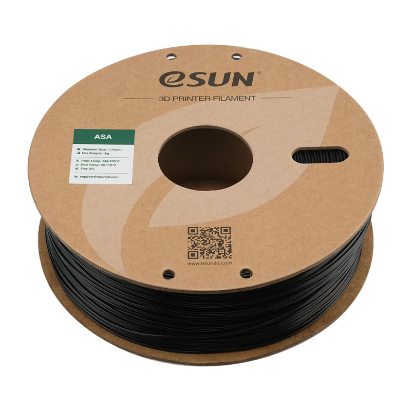 eSun eASA Black / Zwart Filament eSun eASA Black / Zwart Filament