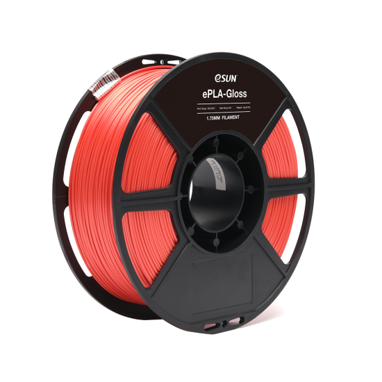 eSun ePLA Gloss Red / Rood Filament eSun ePLA Gloss Red / Rood Filament