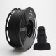 1.75mm deep black ePLA matte filament 