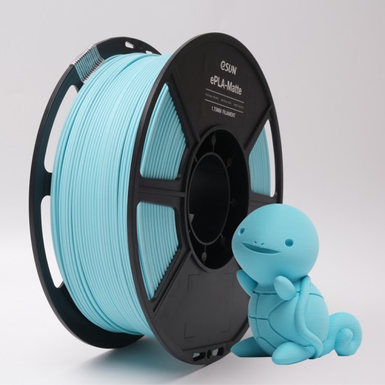 1.75mm light blue ePLA matte filament 1.75mm light blue ePLA matte filament