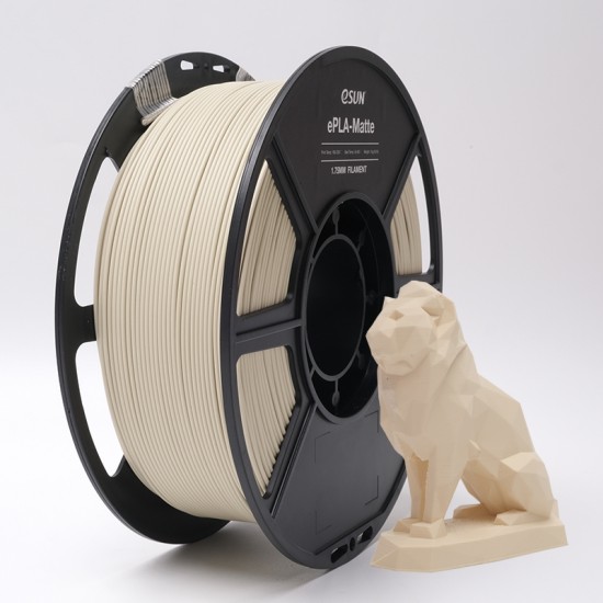 eSun ePLA Matte Light Khaki / Licht Khaki Filament eSun ePLA Matte Light Khaki / Licht Khaki Filament