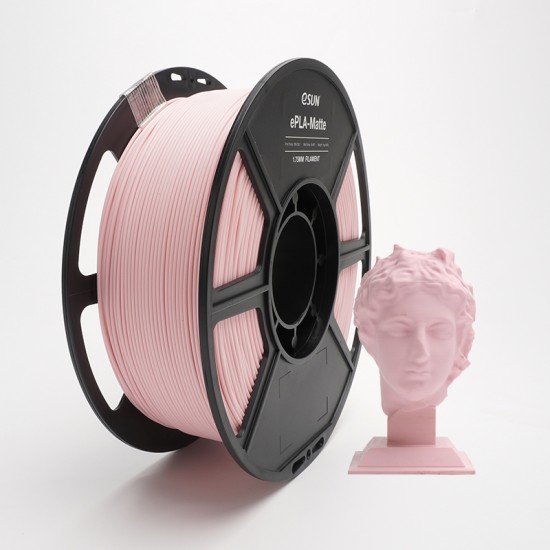 1.75mm peach pink ePLA matte filament 1.75mm peach pink ePLA matte filament