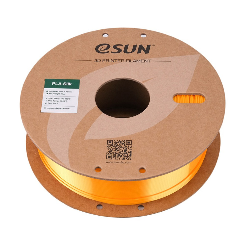 eSun eSilk PLA Dark Yellow / Donker Geel Filament