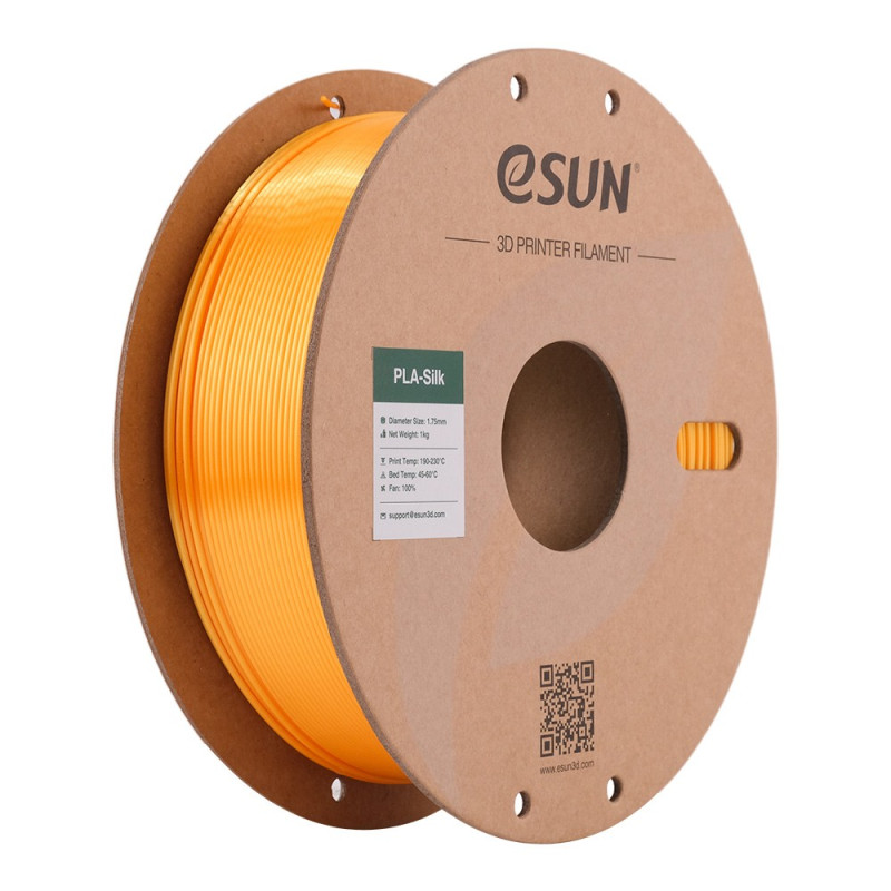 eSun eSilk PLA Dark Yellow / Donker Geel Filament