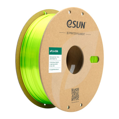 eSun eSilk PLA Lime / Limoengroen Filament eSun eSilk PLA Lime / Limoengroen Filament