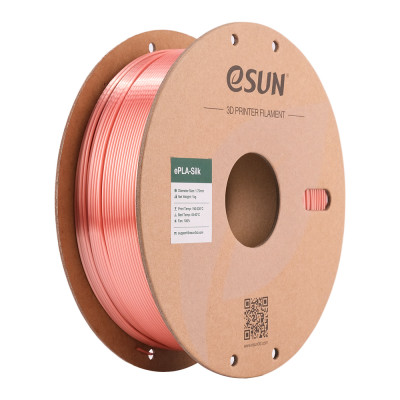 eSun ePLA-Silk Rose Gold / Rosé Goud Filament eSun ePLA-Silk Rose Gold / Rosé Goud Filament