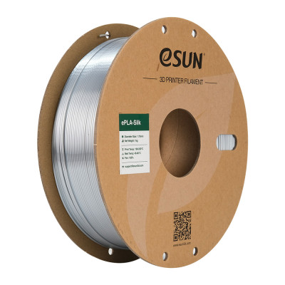eSun ePLA-Silk Silver / Zilver Filament