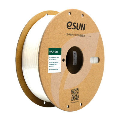 eSun ePLA-Silk White / Wit Filament eSun ePLA-Silk White / Wit Filament