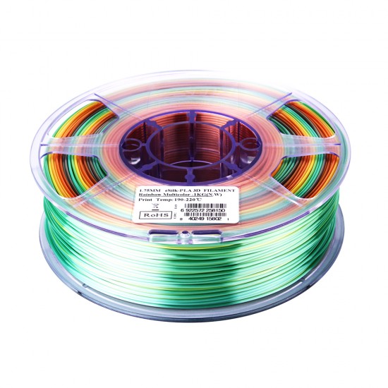 eSun eSilk PLA Rainbow / Regenboog Filament