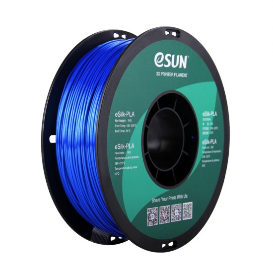 eSun eSilk PLA Blue / Blauw Filament