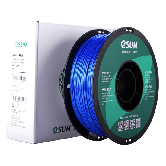 eSun eSilk PLA Blue / Blauw Filament