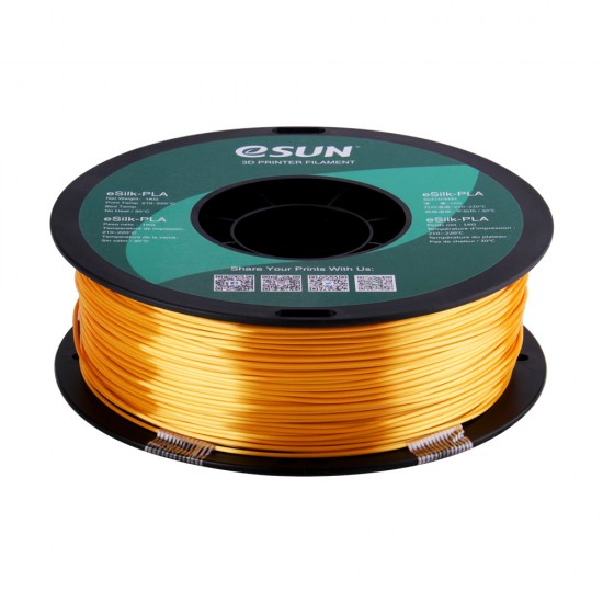 eSun eSilk PLA Gold / Goud Filament eSun eSilk PLA Gold / Goud Filament