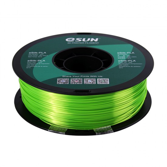 eSun eSilk PLA Lime / Limoengroen Filament