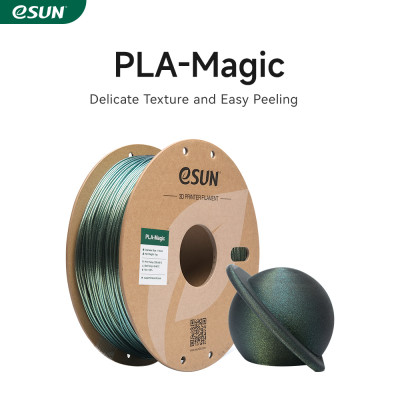 eSun Magic PLA Twinkling Dark Green / Twinkelend Donkergroen Filament eSun Magic PLA Twinkling Dark Green / Twinkelend Donkergroen Filament