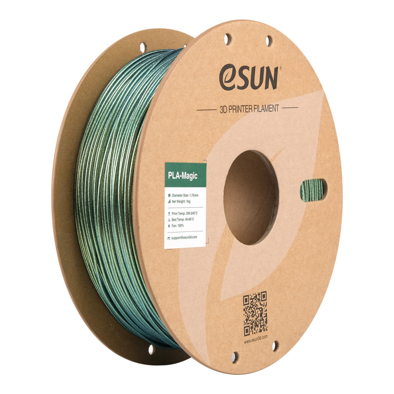 eSun Magic PLA Twinkling Dark Green / Twinkelend Donkergroen Filament