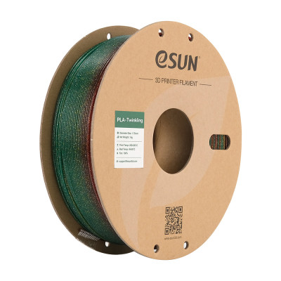 eSun eTwinkling PLA Rainbow / Twinkelend Regenboog Filament