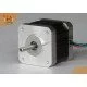 NEMA 17 steppermotor 0.9 graden, 1.7A NEMA 17 steppermotor 0.9 graden, 1.7A