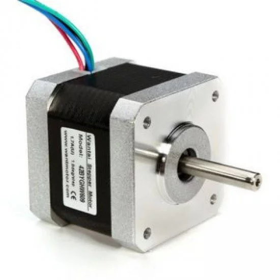 NEMA 17 steppermotor 0.9 graden, 1.7A NEMA 17 steppermotor 0.9 graden, 1.7A