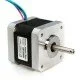 NEMA 17 steppermotor 0.9 graden, 1.7A NEMA 17 steppermotor 0.9 graden, 1.7A