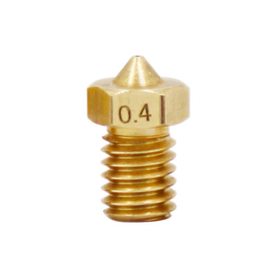 e3D 0.4mm Nozzle / Printkop Messing voor 1.75mm Filament e3D 0.4mm Nozzle / Printkop Messing voor 1.75mm Filament