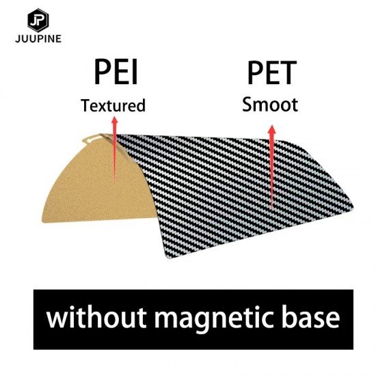 Flexibel magnetich printbed 235x235mm PET + PEI